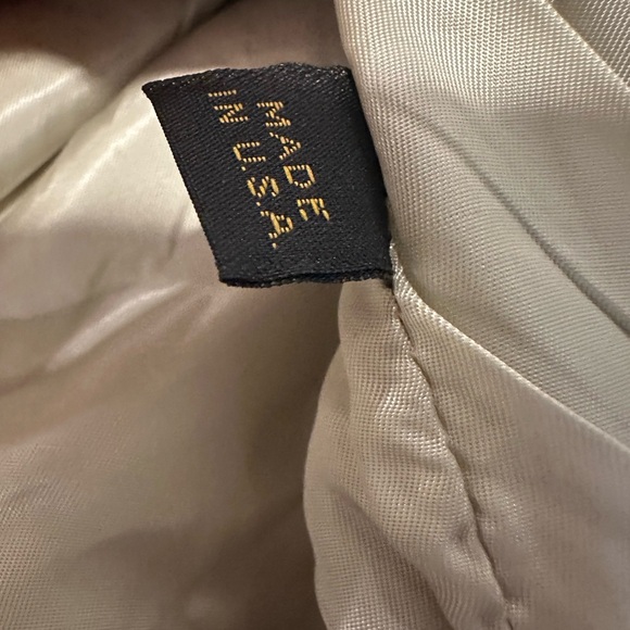 Vintage Mens Sz:M Indian Run Gray & Maroon Leather Motorcycle Jacket. Full Zip. - Picture 7 of 15